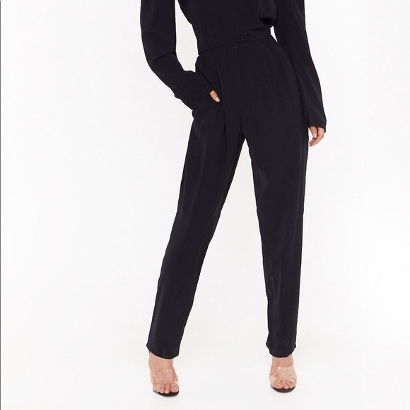 Make a Statement Wrap Jumpsuit NWT - Picture 3 of 4